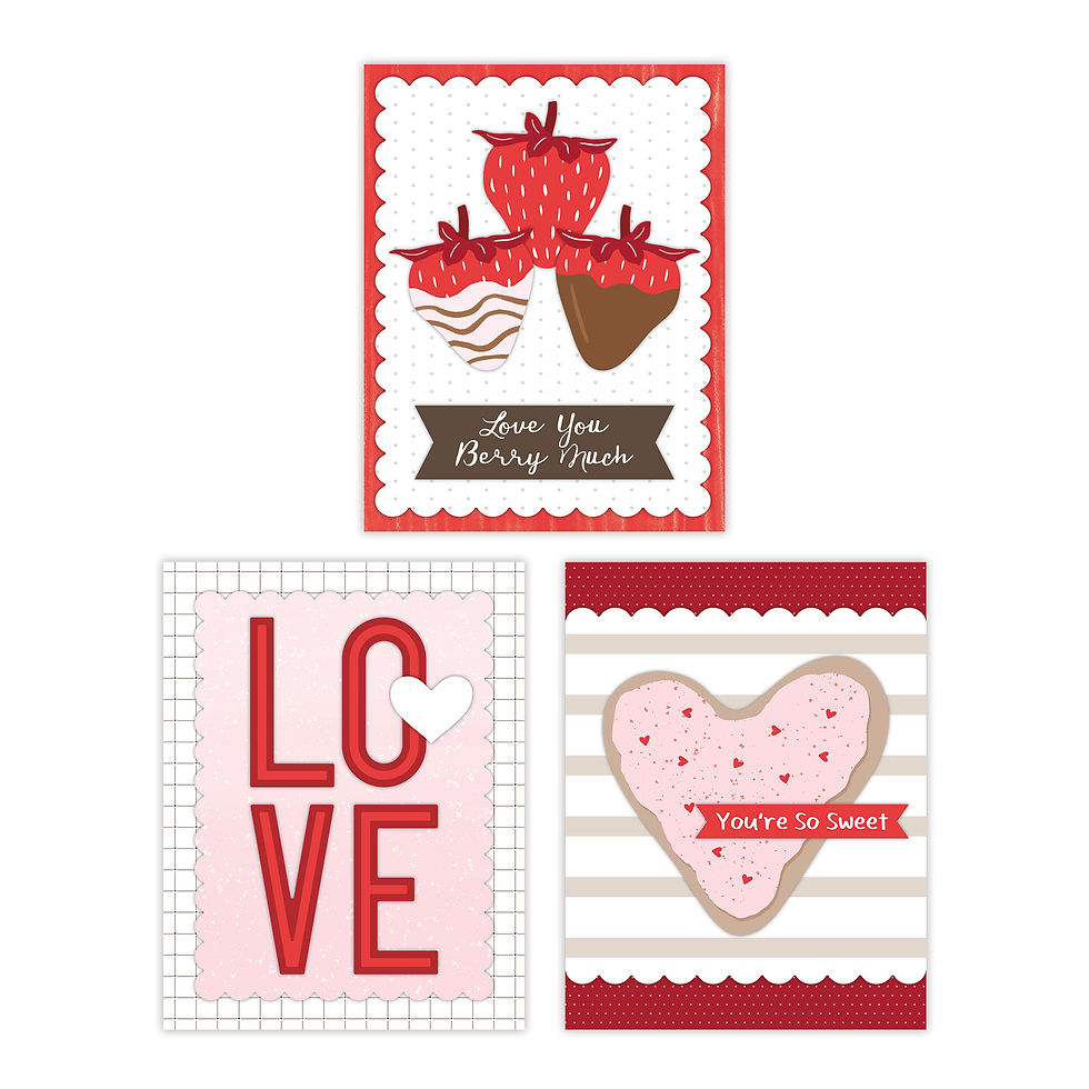 Thumbnail: Sweet On You Trio  Card Kit