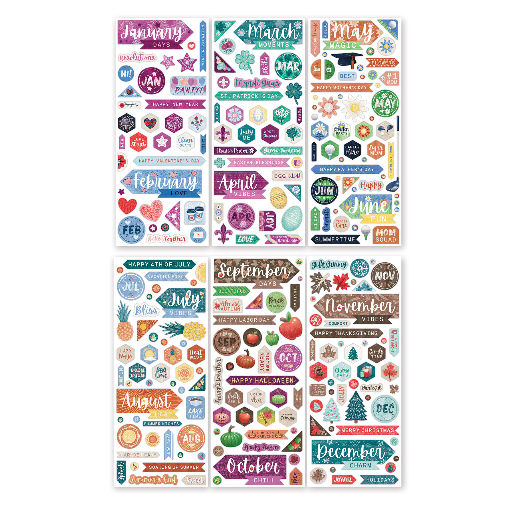 Your Own Way Stickers (6/pk)