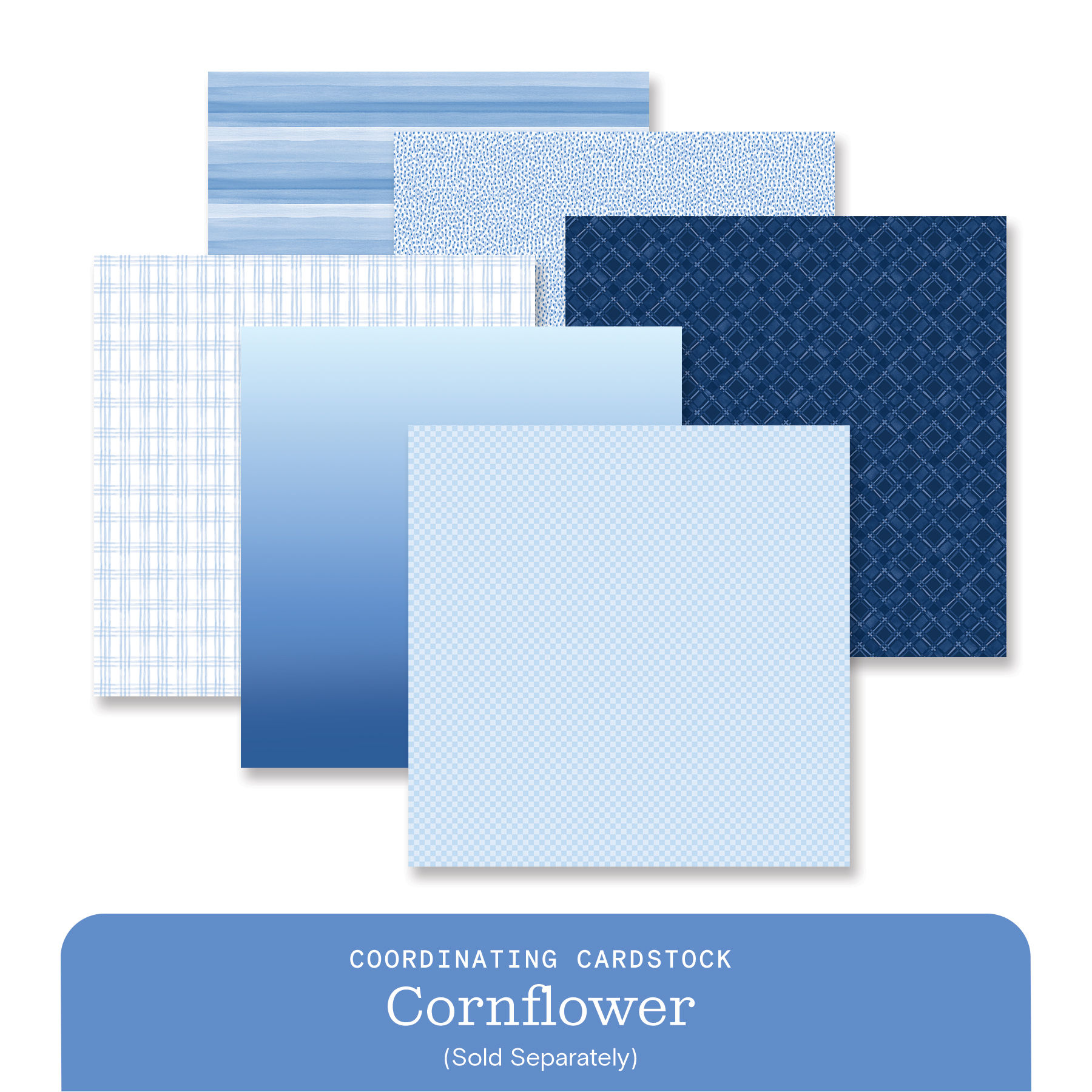 Vivid Melodies 2 Paper Pack (12/pk) - Cornflower