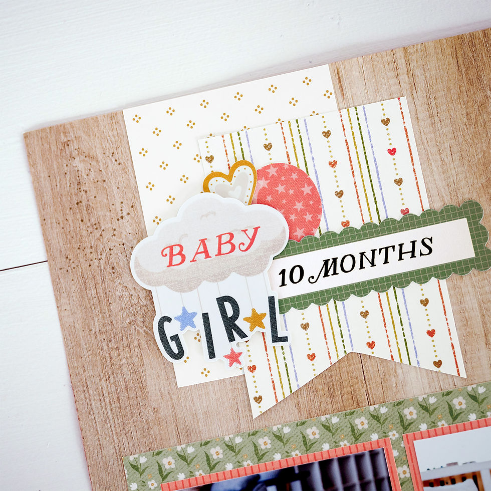 Thumbnail: Bundle of Joy Stickers - Girl (3/pk)