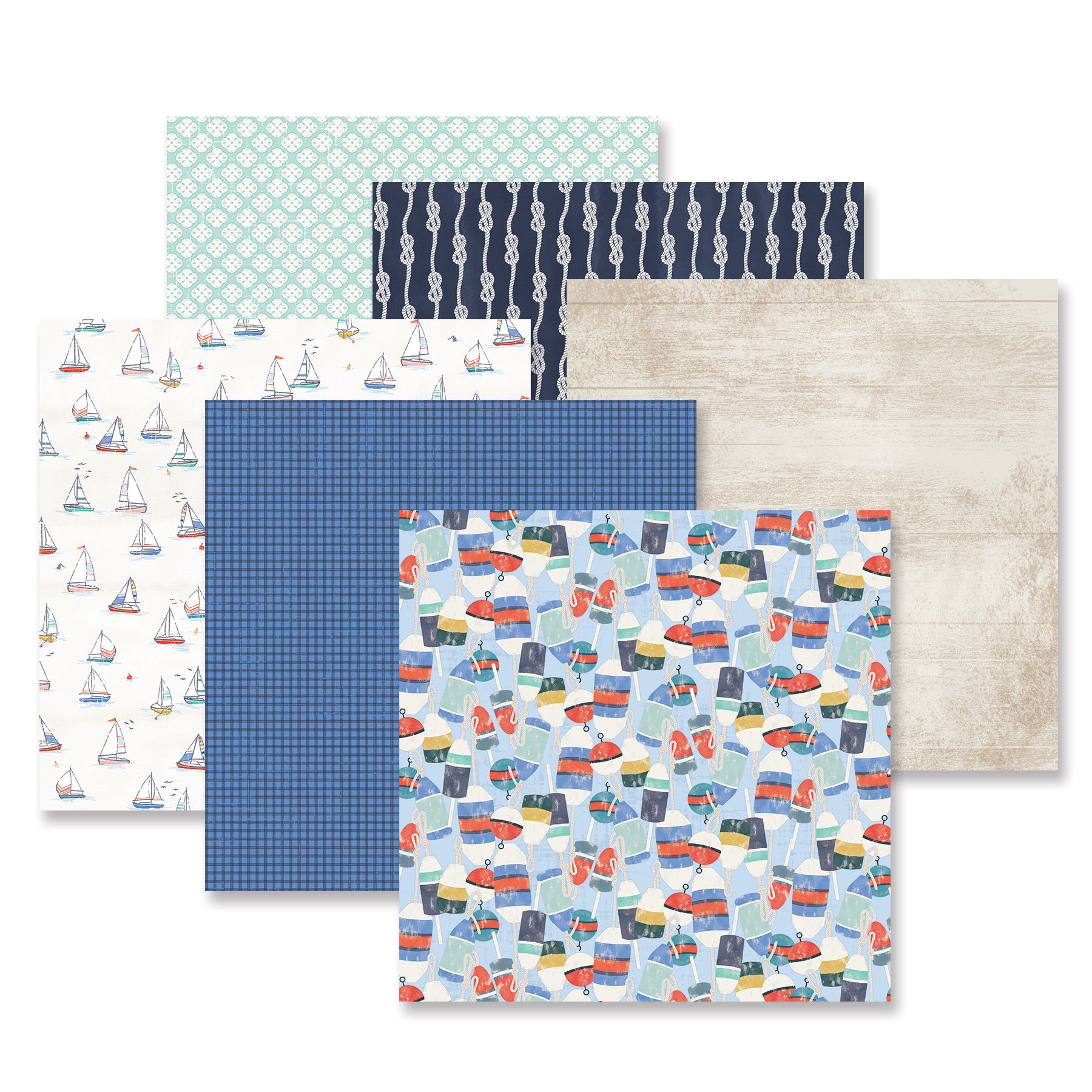 By the Seashore Paper Pack (12/pk)