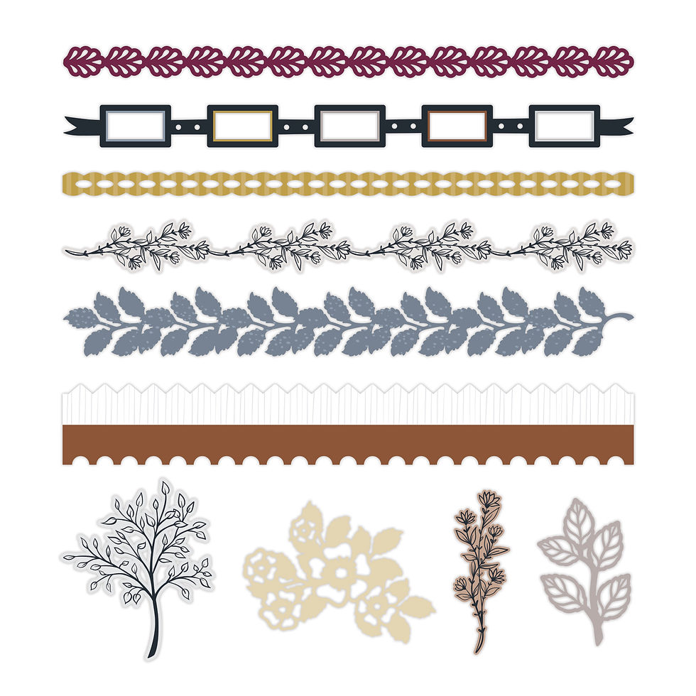 Thumbnail: Our Moments Laser Cut Embellishments