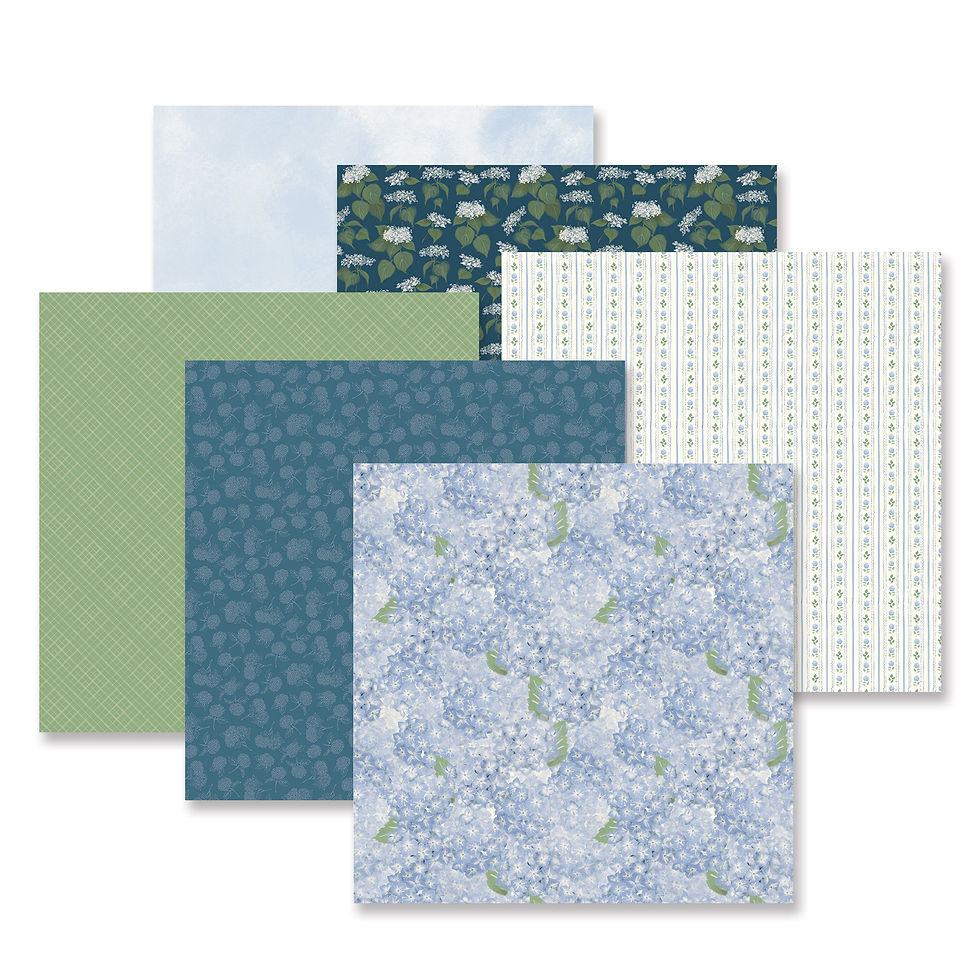 Thumbnail: Hydrangea Haven Paper Pack (12/pk)