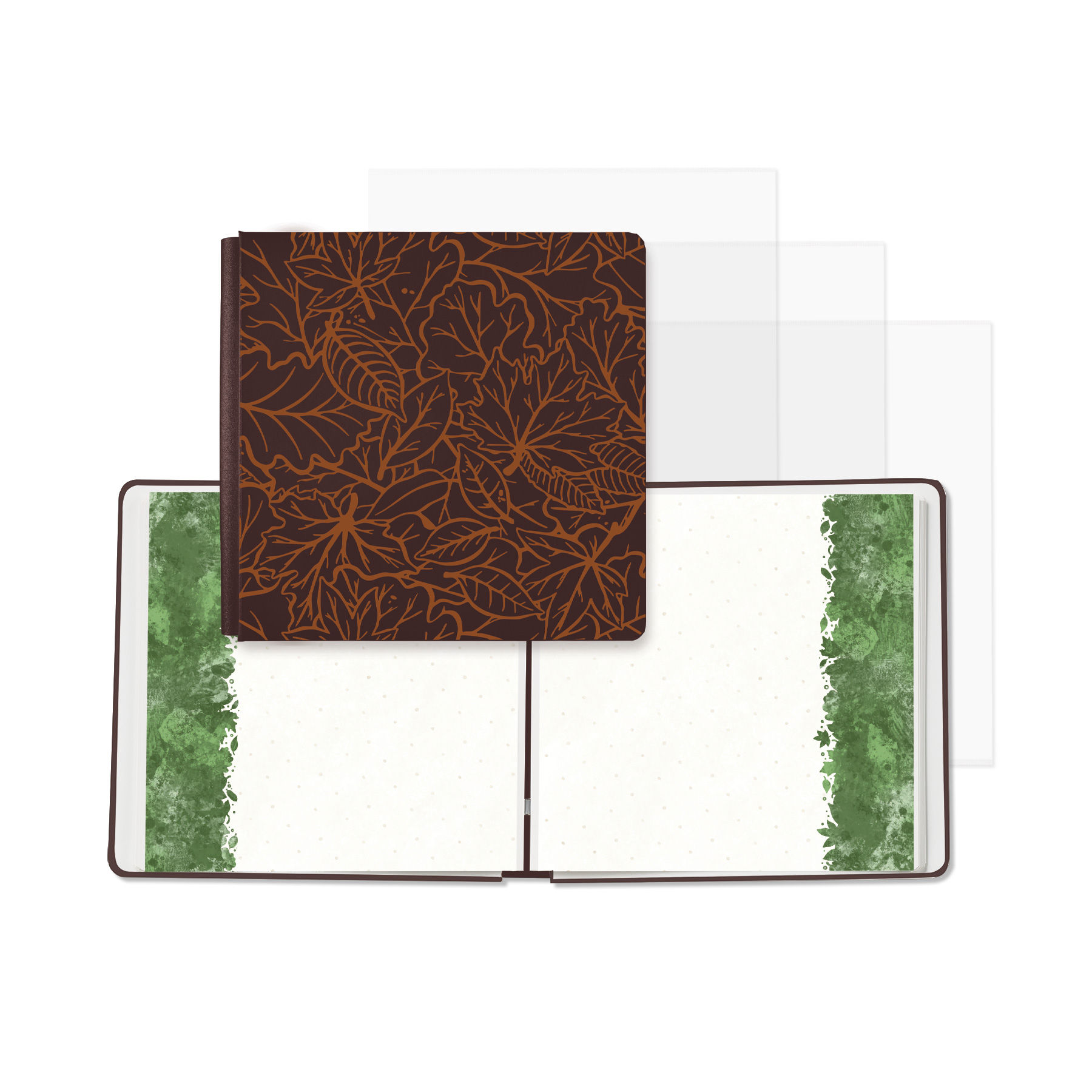 12x12 Grateful Harvest Fast2Fab Album - Chocolate