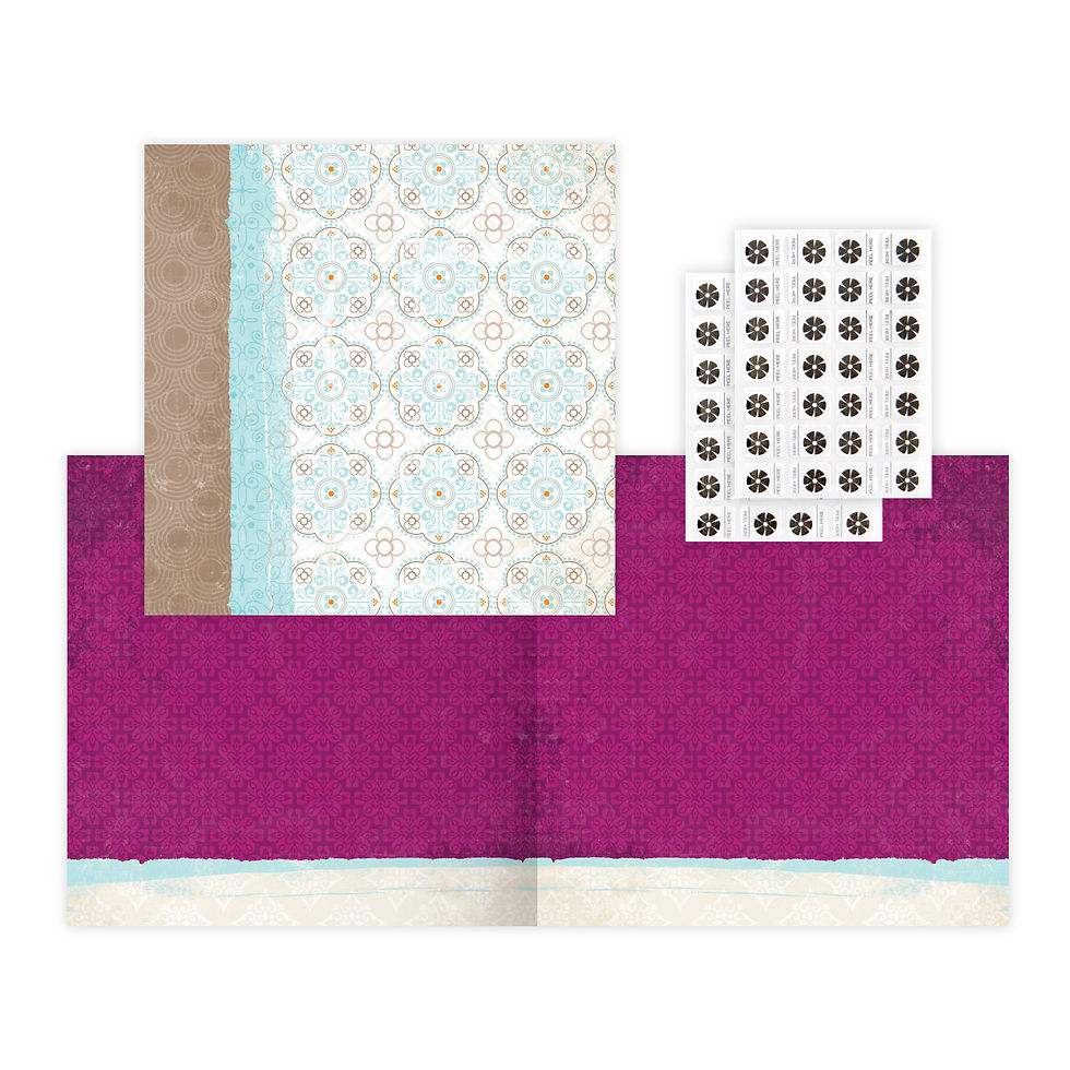 Thumbnail: 8x8 Vintage Chic Paper Album