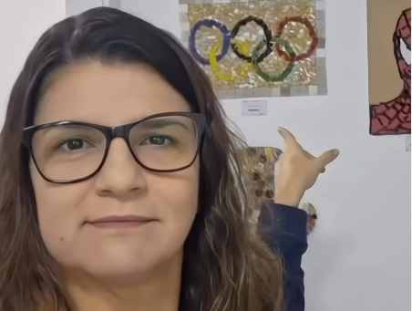 Na Aprender só tem artistas - Por Ana Paula