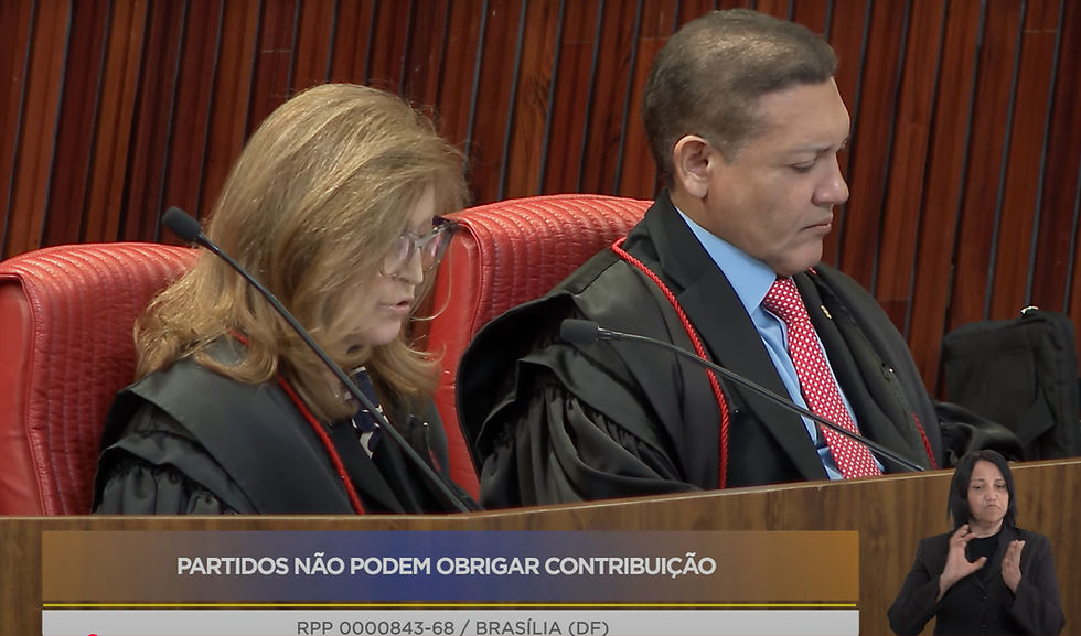 TSE reafirma que partidos não podem exigir contribuição de filiados