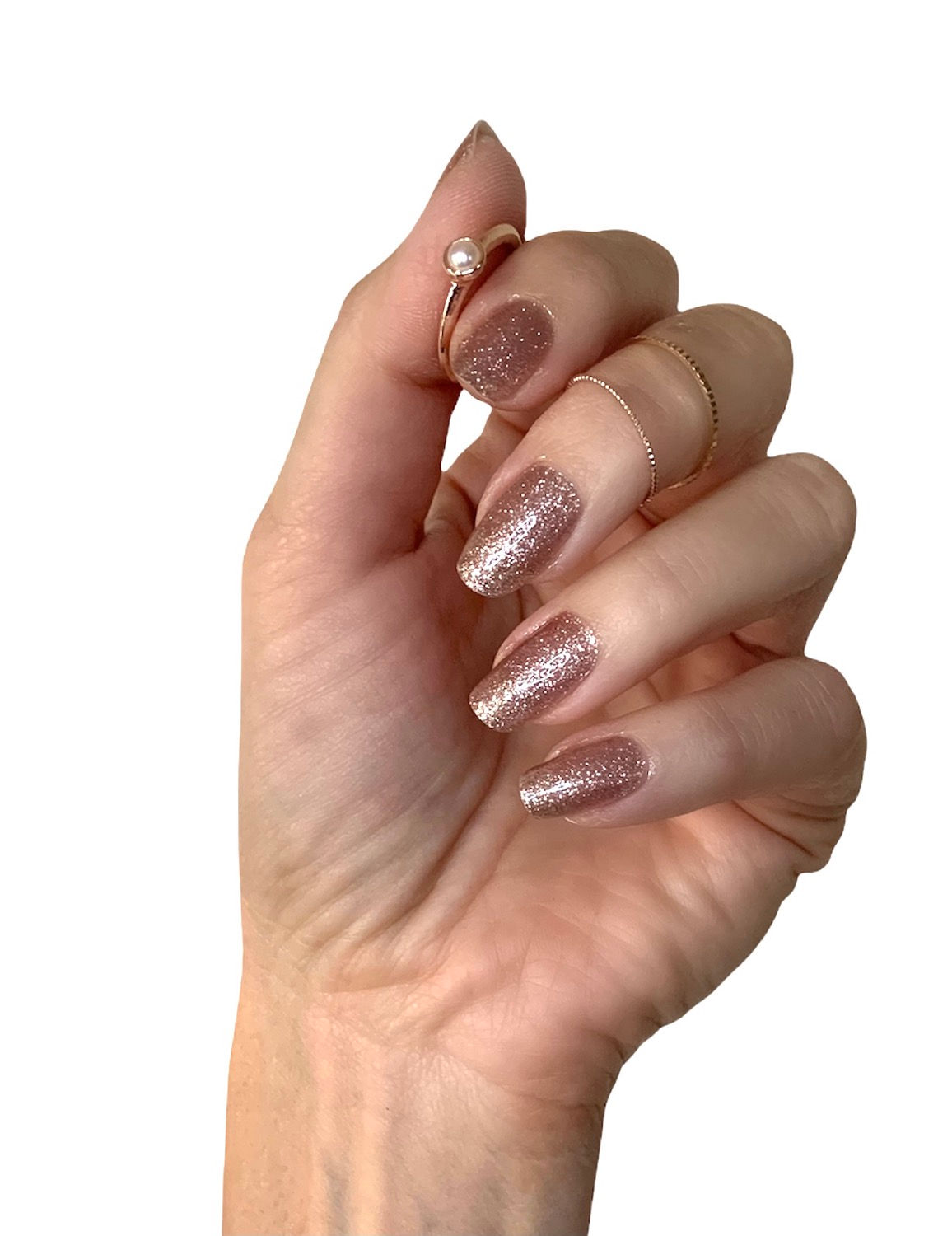 Glitter 4 me roségold