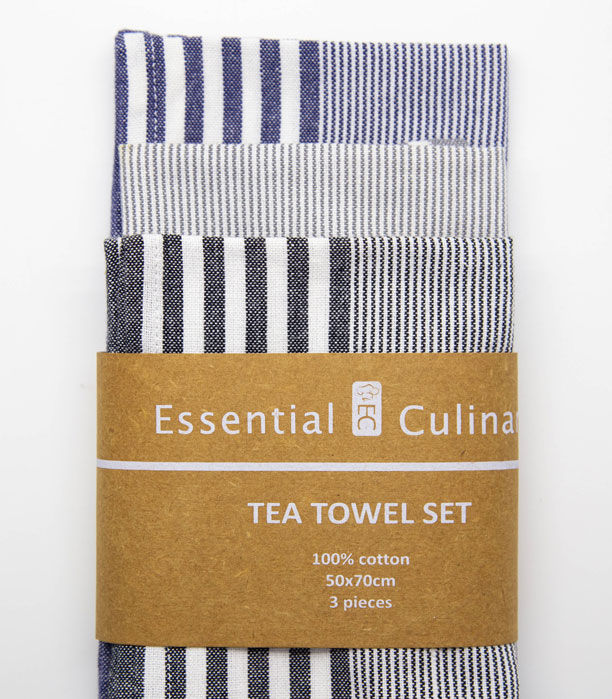 Thumbnail: Striped Tea Towel Set
