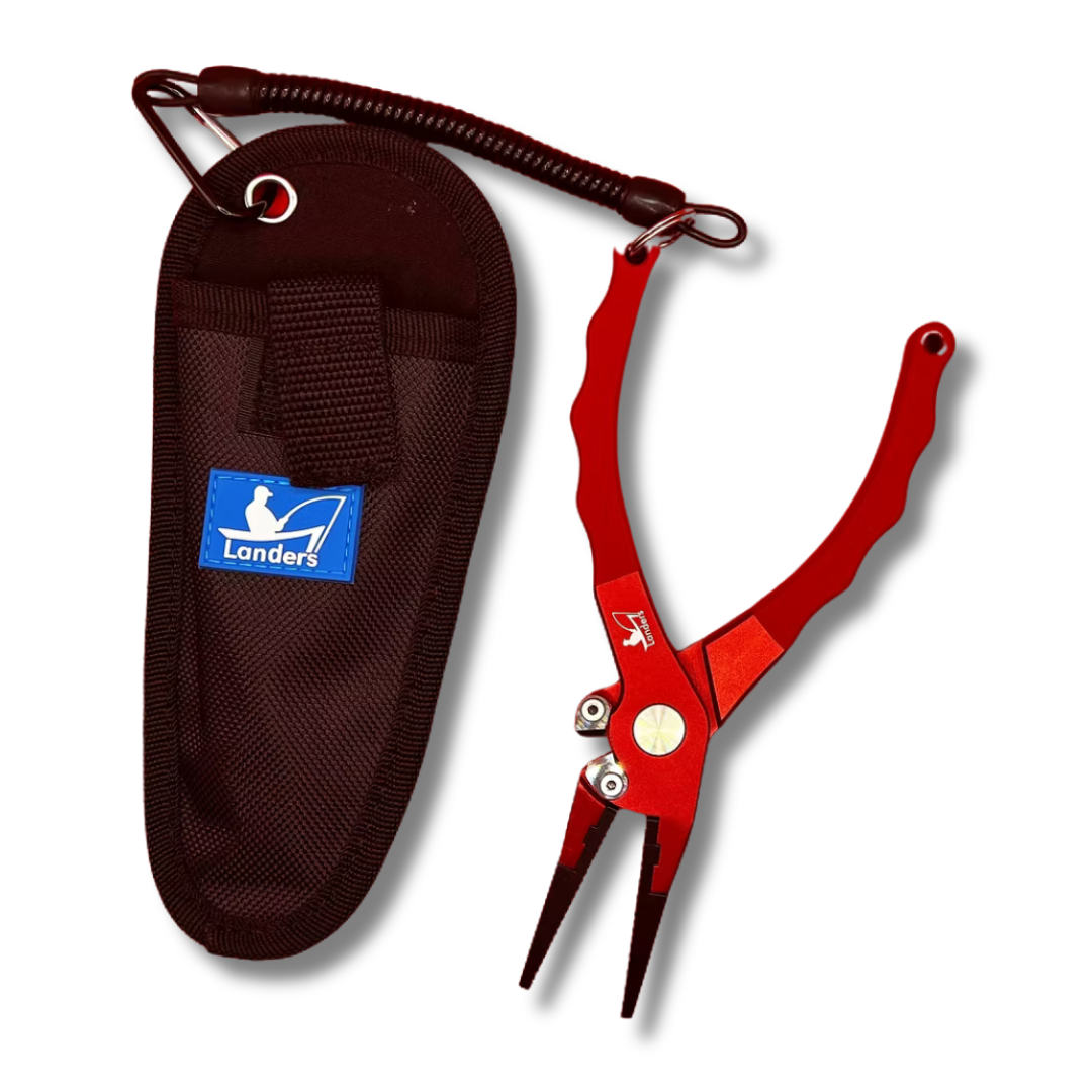 Landers 7.5" Red Pliers