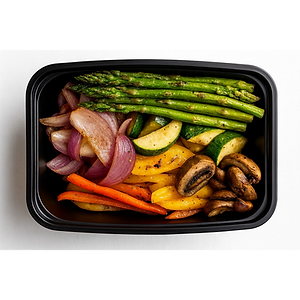 All-Organic Grilled Veggie Bowl 🌱🔥