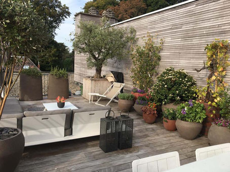 Ontwerp en aanleg dakterras