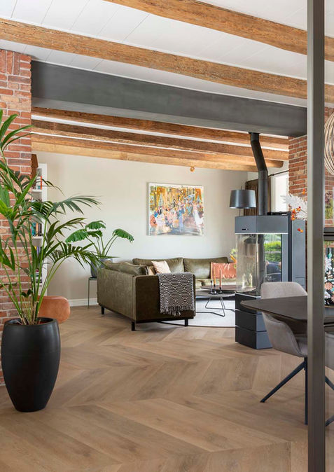 Binnenruimtes van historische woning in Beesd