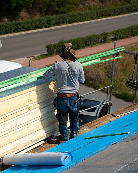 Isoleren van hellend dak