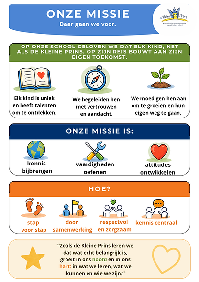 Onze missie