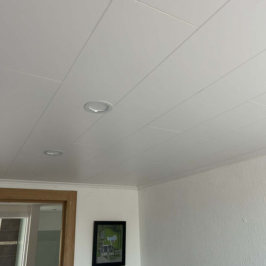 Renovatie plafond & badkamer in Gistel (na)