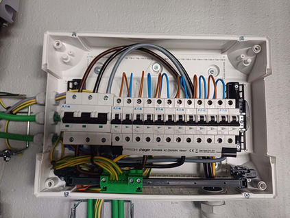 Verdeelbord installeren