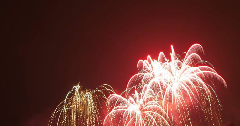Bevrijdingsvuurwerk in Merksem