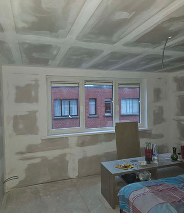 Renovatie kamer - schrijnwerk deuren kasten