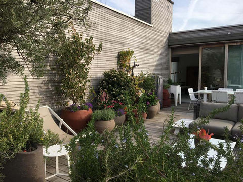 Ontwerp en aanleg dakterras