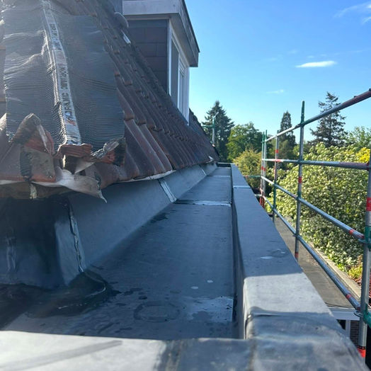 Renovatie dakgoot Sint-Niklaas