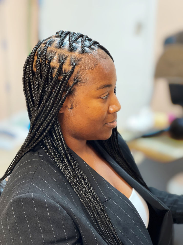 Hair Density & Knotless Braids