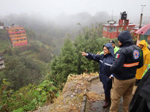 PRESIDENTA KARLA MARTÍNEZ SUPERVISA ZONAS DE RIESGO ANTE EL FRENTE FRÍO No. 13