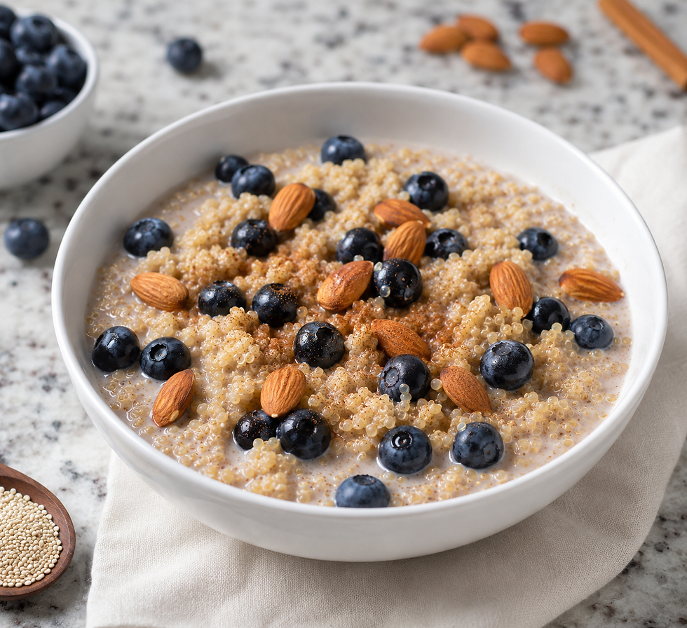 High Protein Quinoa Porridge