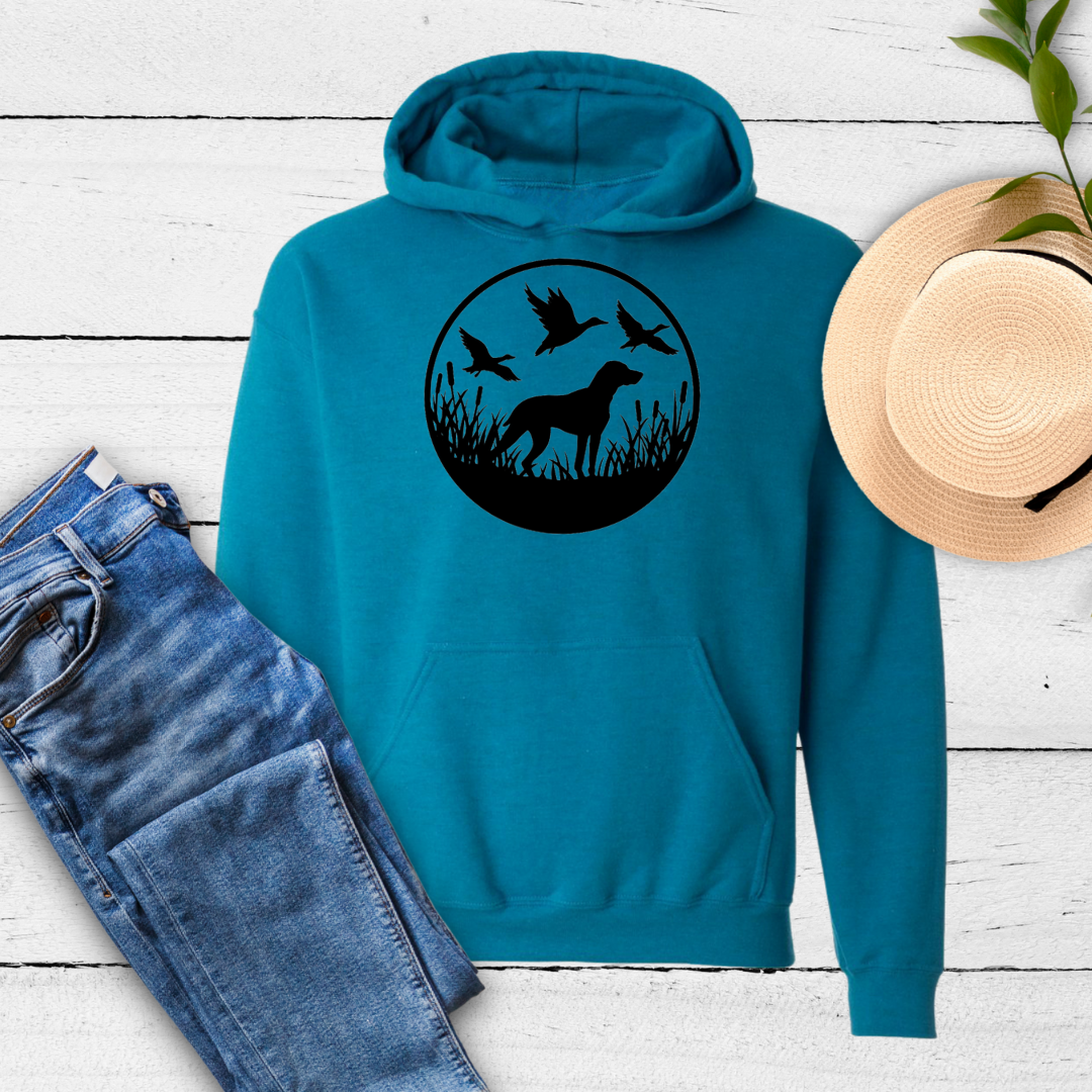 OTC-256 Hunting Dog with Flying Geese