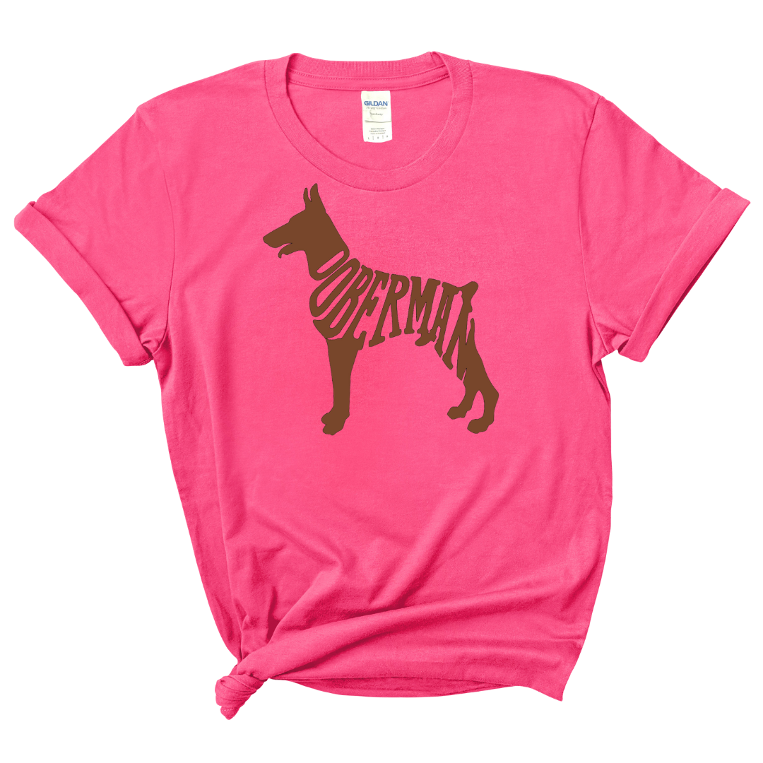 OTC-429 Doberman Word Art