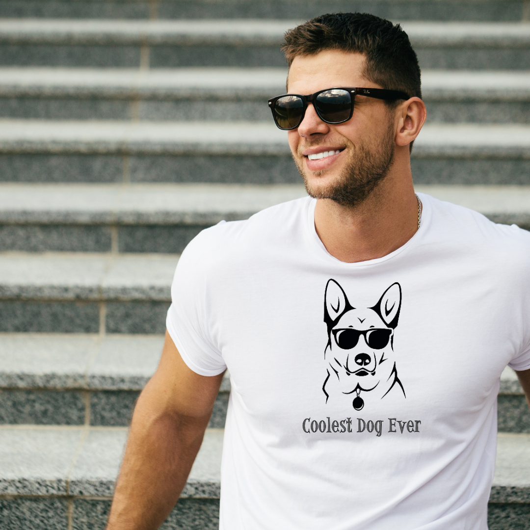 OTC-190 Coolest Ever German Shepherd (with dog tag)