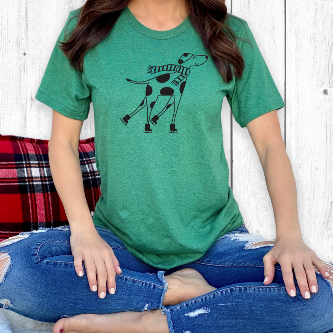 OTC-581 Ice Skating Dalmatian