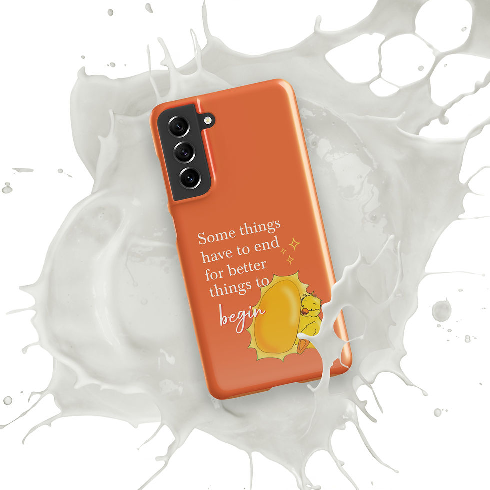Miniatura: Funda de móvil para Samsung® The Golden Duck, Angelina Fabiola Caminos