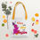 Thumbnail: Tote bag Live every day with enthusiasm The Golden duck