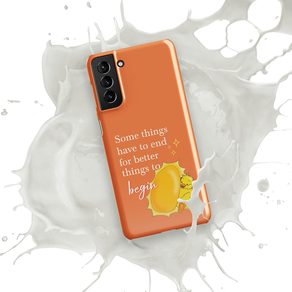 Thumbnail: Mobile phone case for Samsung® The Golden Duck, Angelina Fabiola Caminos