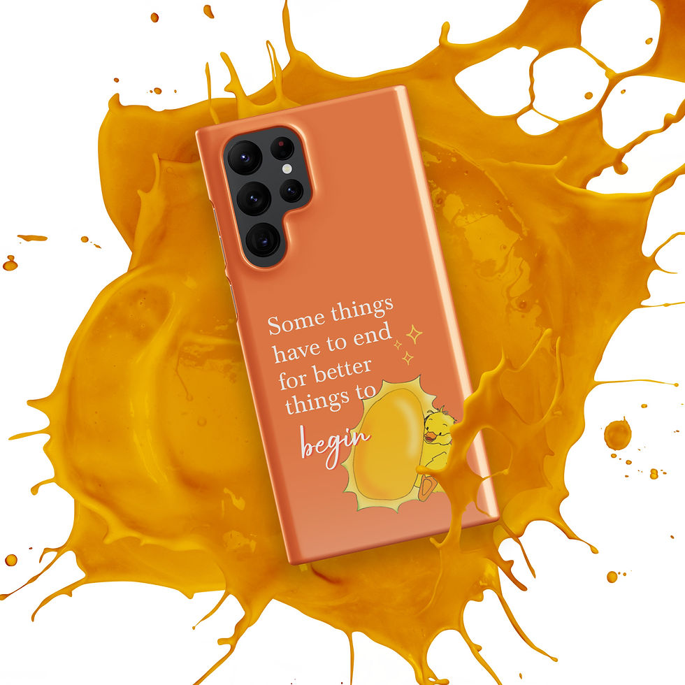 Thumbnail: Mobile phone case for Samsung® The Golden Duck, Angelina Fabiola Caminos