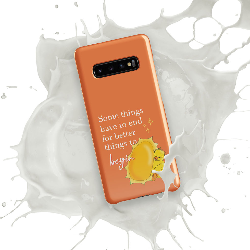 Thumbnail: Mobile phone case for Samsung® The Golden Duck, Angelina Fabiola Caminos