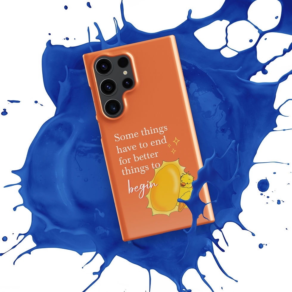 Thumbnail: Mobile phone case for Samsung® The Golden Duck, Angelina Fabiola Caminos