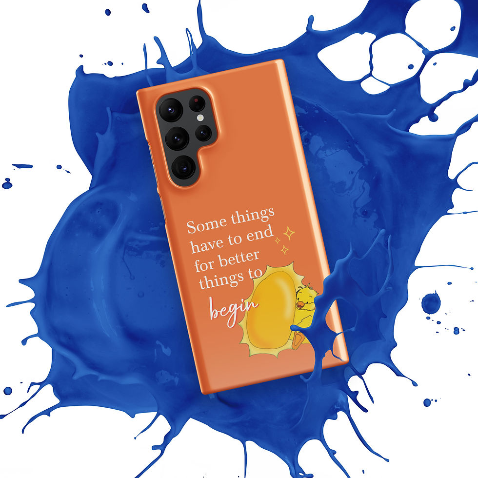 Miniatura: Funda de móvil para Samsung® The Golden Duck, Angelina Fabiola Caminos