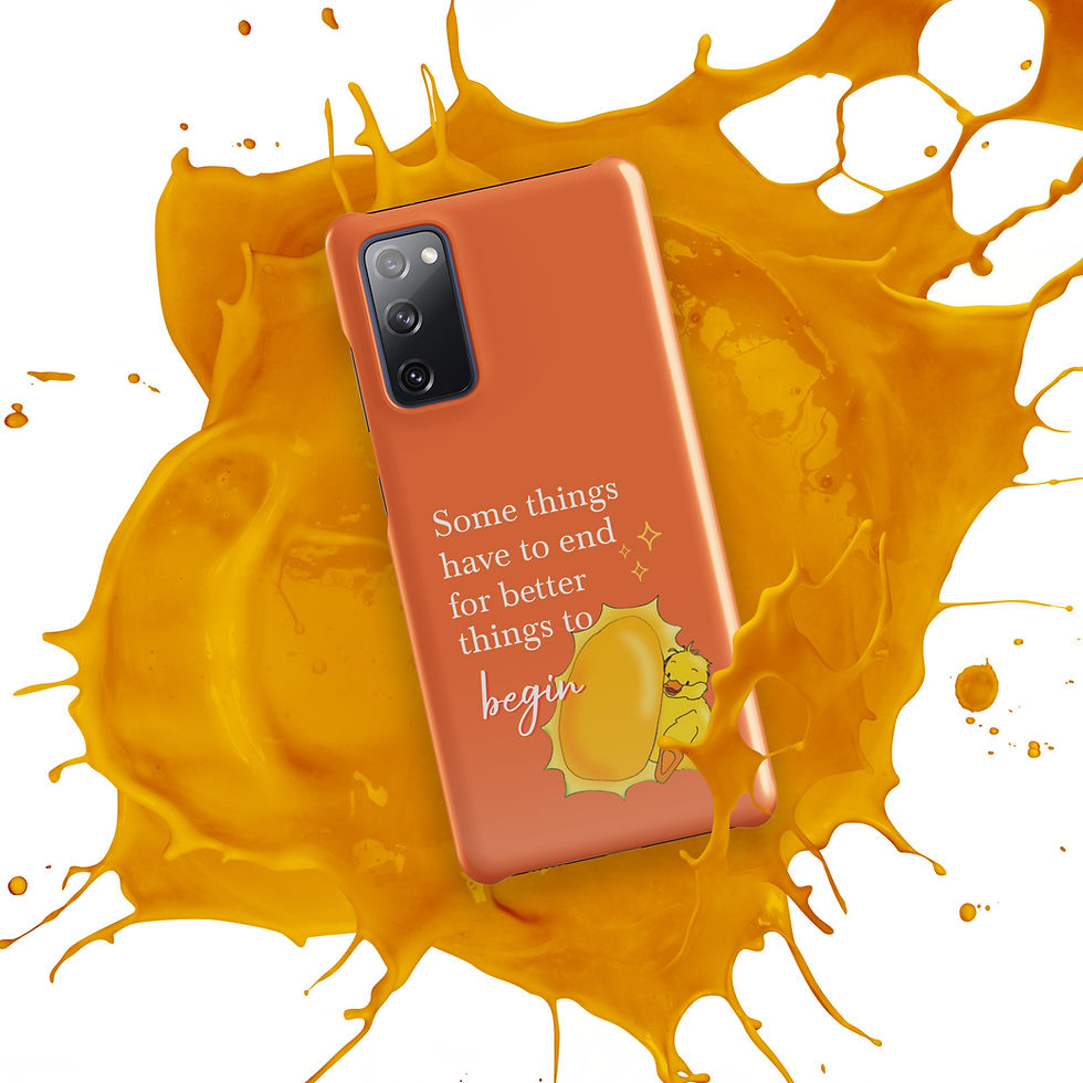 Thumbnail: Mobile phone case for Samsung® The Golden Duck, Angelina Fabiola Caminos