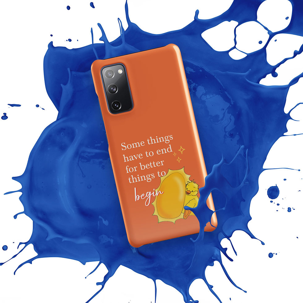 Thumbnail: Mobile phone case for Samsung® The Golden Duck, Angelina Fabiola Caminos