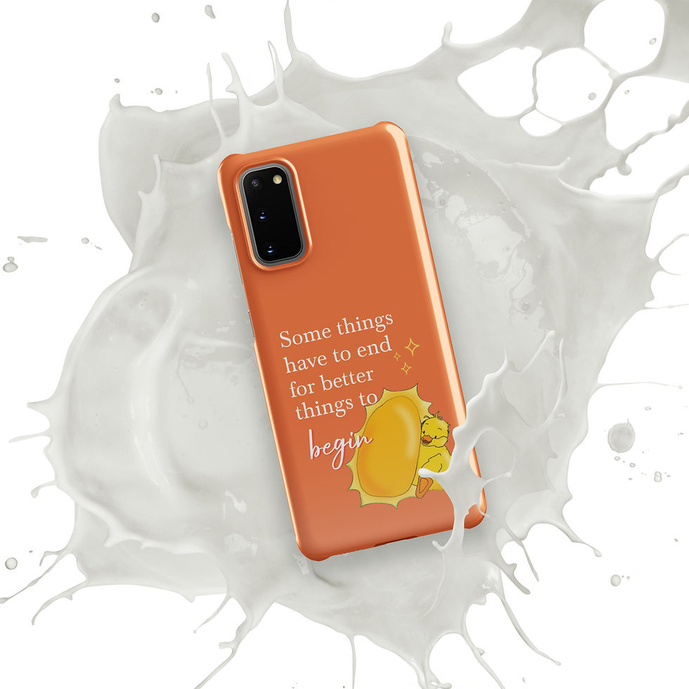 Thumbnail: Mobile phone case for Samsung® The Golden Duck, Angelina Fabiola Caminos