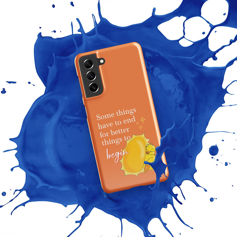 Thumbnail: Mobile phone case for Samsung® The Golden Duck, Angelina Fabiola Caminos
