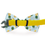 Miniatura: Tropic Like It's Hot Pineapple Dog Bow Tie