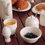 Miniatura: White 3 Oz | 90 Ml Coffee Cup & Saucer Set Of 6 In Gift Box