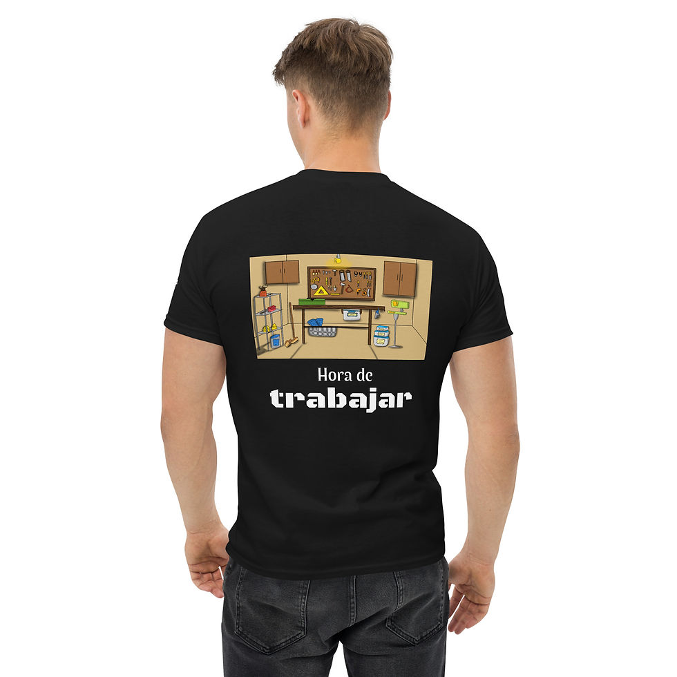 Miniatura: Camiseta de hombre Hora de trabajar
