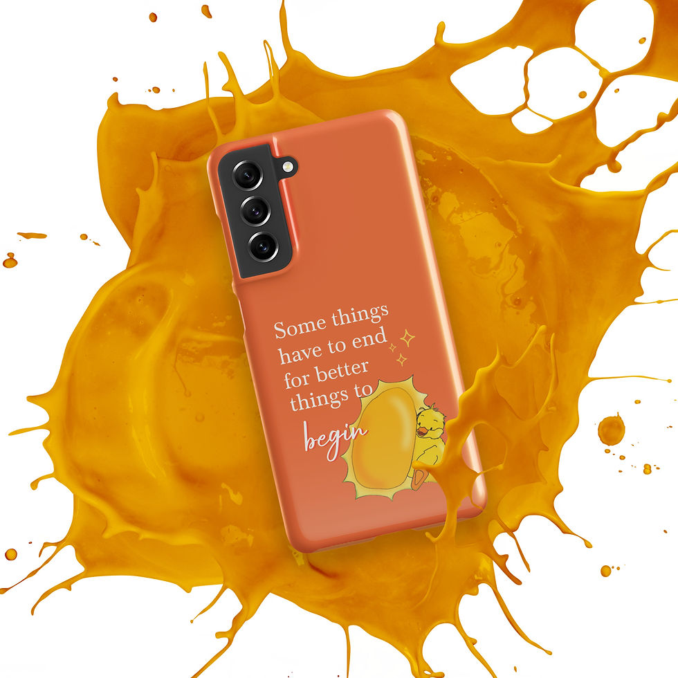 Thumbnail: Mobile phone case for Samsung® The Golden Duck, Angelina Fabiola Caminos