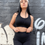 Miniatura: Jolie High-Waisted Athletic Shorts with Hip Pockets