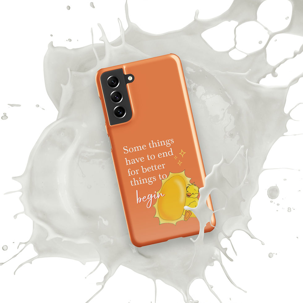 Thumbnail: Mobile phone case for Samsung® The Golden Duck, Angelina Fabiola Caminos