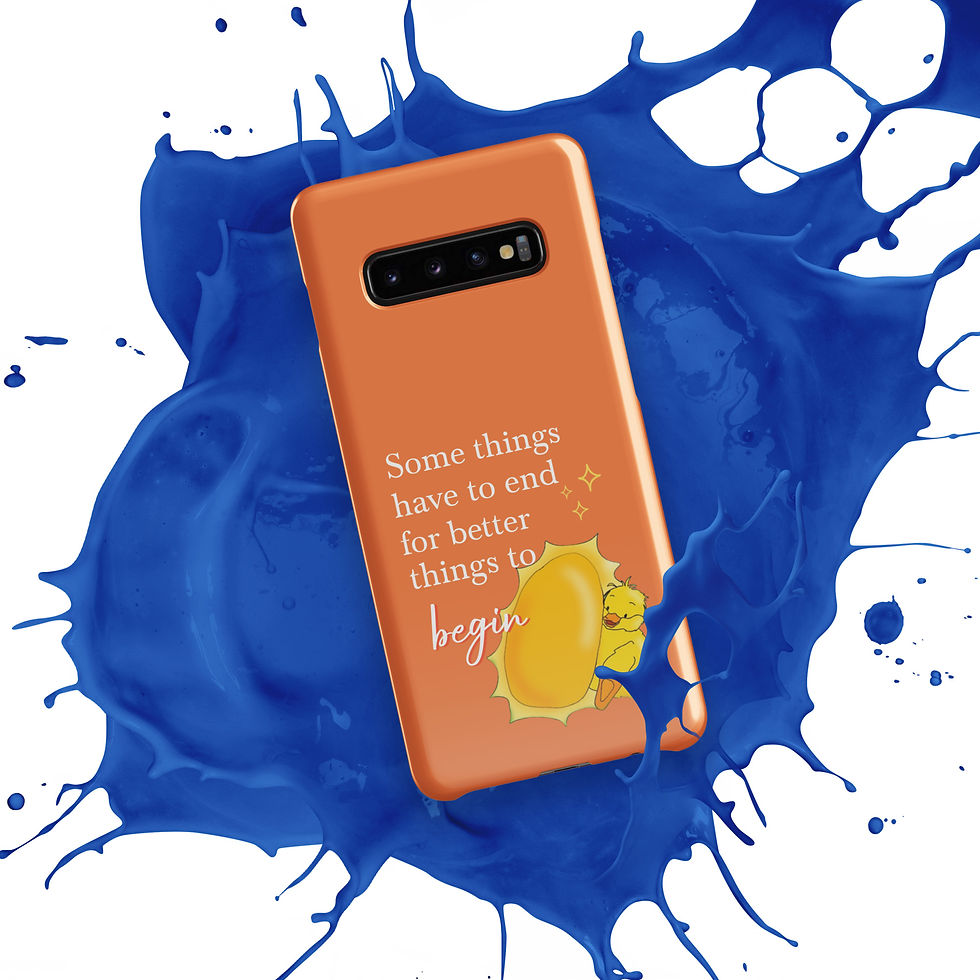 Thumbnail: Mobile phone case for Samsung® The Golden Duck, Angelina Fabiola Caminos